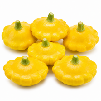 Yellow Patty Pans Punnet
